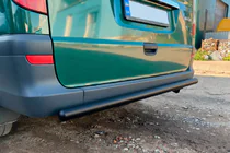 Mercedes Viano 2004–2014 Zadní ochranný oblouk AK002 Black (nerez) fotografie 4