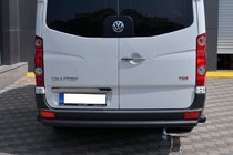 Volkswagen Crafter 2006–2016 Zadní ochranný rám AK002 Black (nerez) fotografie 1