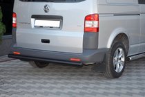 Volkswagen T5 Caravelle 2004–2010 Zadní ochranný rám AK002 Black (nerez) fotografie 3