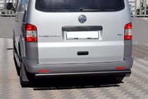 Volkswagen T5 2010–2015 Zadní ochranný rám AK002 Black (nerez) fotografie 4