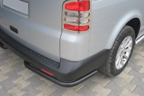 Volkswagen T5 Transporter 2003–2010 Zadní rohy AK003 Black (2 ks, nerez) fotografie 6