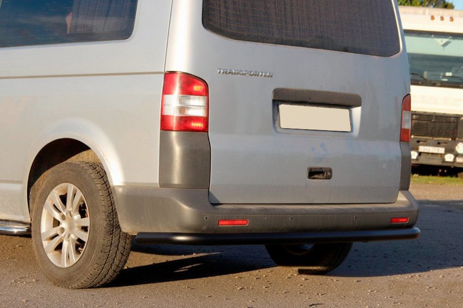 Volkswagen T5 Multivan 2003–2010 Zadní rohy AK003 Black (2 ks, nerez) Fotografie 3