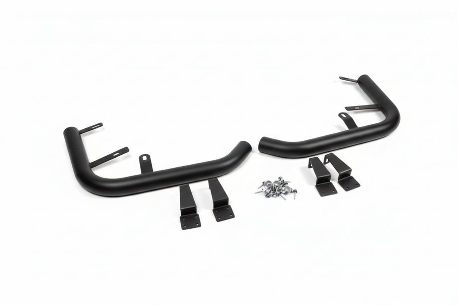 Volkswagen T5 Multivan 2003–2010 Zadní rohy AK003 Black (2 ks, nerez) Fotografie 11
