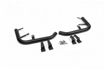 Volkswagen T5 Caravelle 2004–2010 Zadní rohy AK003 Black (2 ks, nerez) fotografie 11