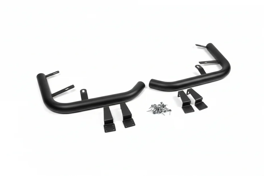 Volkswagen T5 2010–2015 Zadní rohy AK003 Black (2 ks, nerez) Fotografie 11