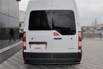 Opel Movano 2010–2021 Zadní ochranný rám Black (nerez) fotografie 2
