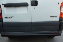 Opel Movano 2010–2021 Zadní ochranný rám Black (nerez) fotografie 1