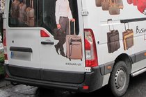 Renault Master 2011–2023 Zadní ochranný rám Black (nerez) fotografie 2