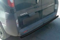 Opel Vivaro 2001–2015 Zadní ochranný rám AK002 Black (nerez) fotografie 3