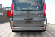 Renault Trafic 2001–2015 Zadní ochranný rám AK002 Black (nerez) fotografie 1