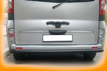 Renault Trafic 2001–2015 Zadní ochranný rám AK002 Black (nerez) fotografie 4