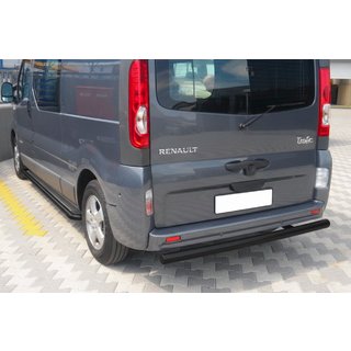 Zadní ochranný rám AK002 Black (nerez) Renault Trafic 2001–2015 fotografie 2