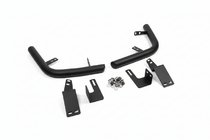 Toyota Land Cruiser Prado 120 2002–2009 Zadní rohy AK003 Black (2 ks, nerez) fotografie 2