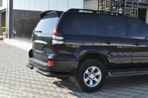 Toyota Land Cruiser Prado 120 2002–2009 Zadní rohy AK003 Black (2 ks, nerez) fotografie 6
