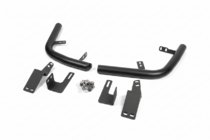 Toyota Land Cruiser Prado 120 2002–2009 Zadní rohy AK003 Black (2 ks, nerez) fotografie 10
