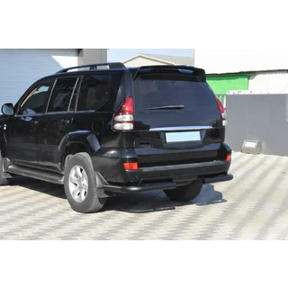 Zadní rohy AK003 Black (2 ks, nerez) Toyota Land Cruiser Prado 120 2002–2009 fotografie 3