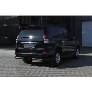 Zadní rohy AK003 Black (2 ks, nerez) Toyota Land Cruiser Prado 120 2002–2009 fotografie 4