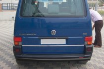 Volkswagen T4 Transporter 1990–2003 Zadní ochranný rám AK002 Black (nerez) fotografie 5