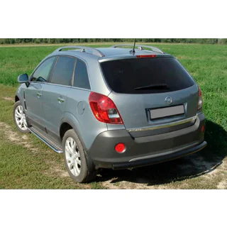 Zadní ochranný oblouk AK002 Black (nerez)
