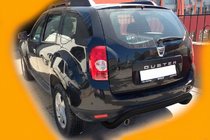 Renault Duster 2008–2017 Zadní ochranný rám – oblouk Black (nerez) fotografie 5