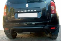 Renault Duster 2008–2017 Zadní ochranný rám – oblouk Black (nerez) fotografie 4