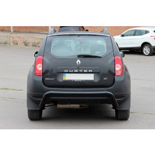 Zadní ochranný rám – oblouk Black (nerez) Dacia Duster 2008–2018 fotografie 2