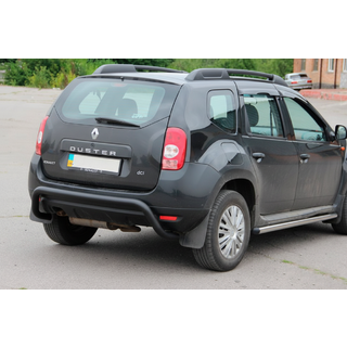 Zadní ochranný rám – oblouk Black (nerez) Dacia Duster 2008–2018 fotografie 3