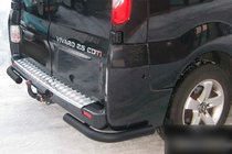 Nissan Primastar 2002–2014 Zadní rohy AK003 Black (nerez) fotografie 2
