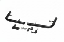 Peugeot Expert 2007–2016 Zadní rohy AK-003 Black (2 ks, nerez) fotografie 2