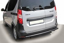 Renault Dokker 2013–2022 Zadní ochranný rám AK002 Black (nerez) fotografie 2