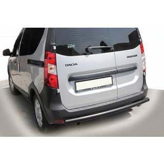 Zadní ochranný rám AK002 Black (nerez) Renault Dokker 2013–2022 fotografie 2