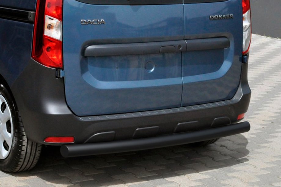 Dacia Dokker 2013–2022 Zadní ochranný rám AK002 Black (nerez) Fotografie 1