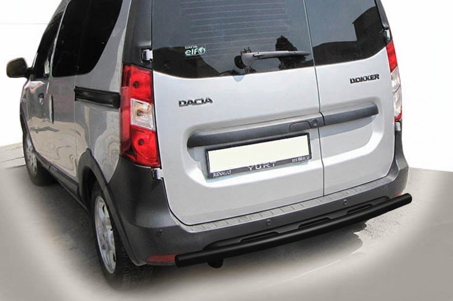 Dacia Dokker 2013–2022 Zadní ochranný rám AK002 Black (nerez) Fotografie 2