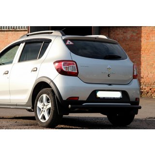 Zadní ochranný rám AK002 Black (nerez) Dacia Sandero 2013–2020 fotografie 3