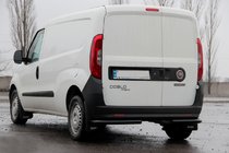 Fiat Doblo II 2010–2022 Zadní rohy AK003 Black (nerez) fotografie 4