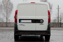 Fiat Doblo II 2010–2022 Zadní rohy AK003 Black (nerez) fotografie 3
