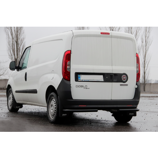 Zadní rohy AK003 Black (nerez) Fiat Doblo II 2010–2022 fotografie 4