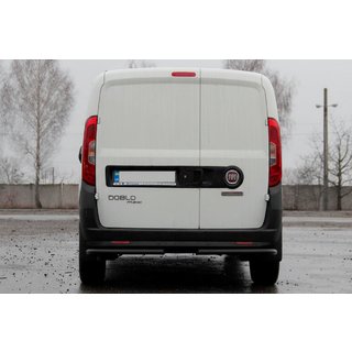 Zadní rohy AK003 Black (nerez) Fiat Doblo II 2010–2022 fotografie 3