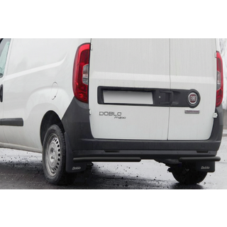 Zadní rohy AK003 Black (nerez) Fiat Doblo II 2010–2022 fotografie 1
