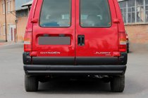 Fiat Scudo 1996–2007 Zadní ochranný rám AK002 Black (nerez) fotografie 1