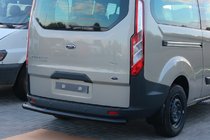 Ford Custom 2013–2022 Zadní ochranný rám AK002 Black (nerez) fotografie 2