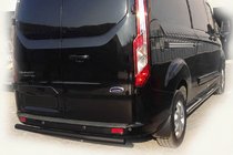 Ford Custom 2013–2022 Zadní ochranný rám AK002 Black (nerez) fotografie 5