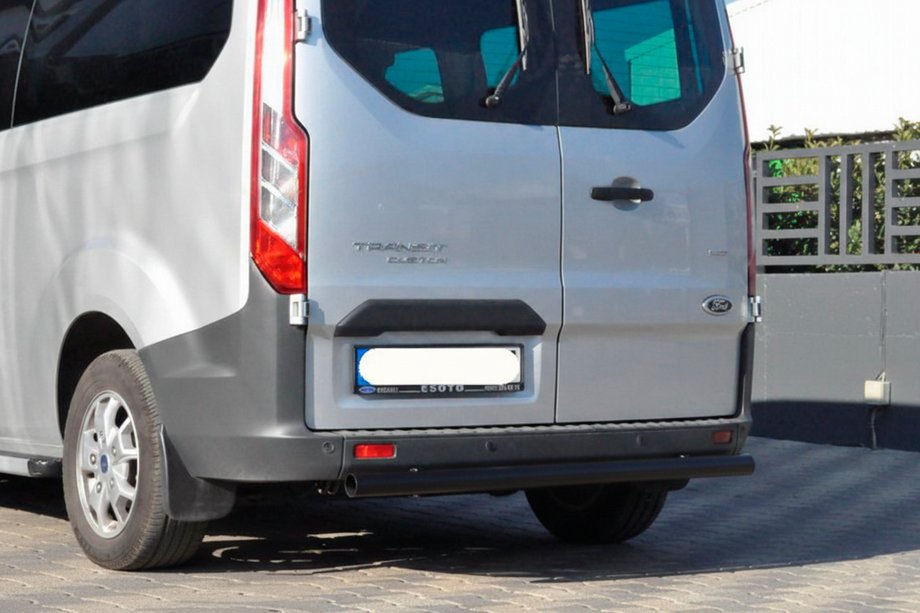 Ford Custom 2013–2022 Zadní ochranný rám AK002 Black (nerez) Image