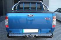 Ford Ranger 2007–2011 Zadní rohy AK003 Black (2 ks, nerez) fotografie 2