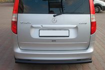 Mercedes Vaneo W414 2001–2005 Zadní ochranný rám Black (nerez) fotografie 1