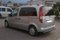 Mercedes Vaneo W414 2001–2005 Zadní ochranný rám Black (nerez) fotografie 2