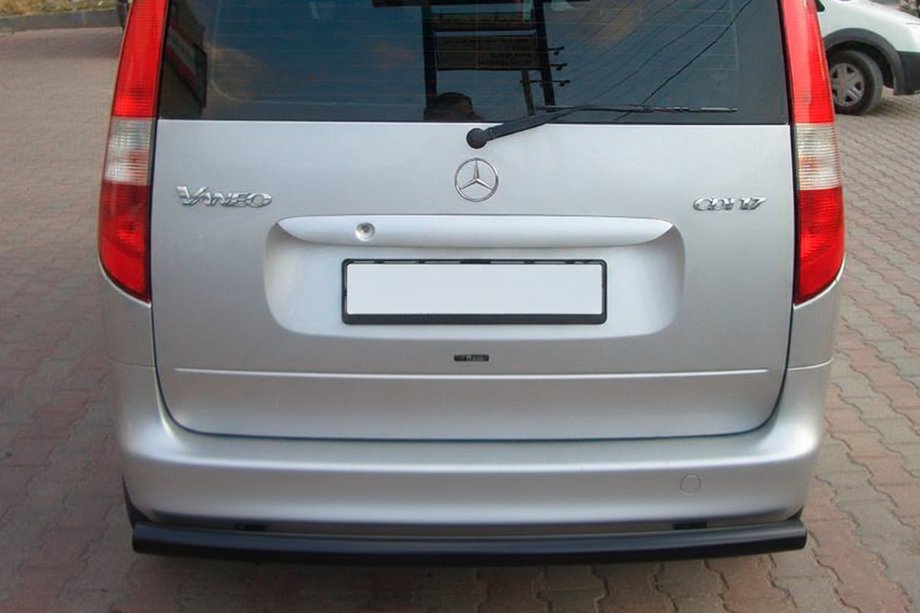 Mercedes Vaneo W414 2001–2005 Zadní ochranný rám Black (nerez) Image