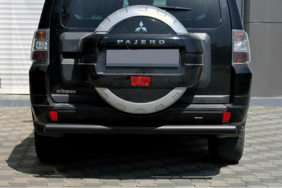 Mitsubishi Pajero Wagon IV 2006–2021 Zadní ochranný oblouk AK002 Black (nerez) Image