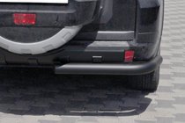 Mitsubishi Pajero Wagon IV 2006–2021 Zadní ochranný rám AK003 Black (nerez) fotografie 2