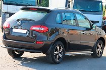Renault Koleos 2008–2016 Zadní ochranný rám AK002 Black (nerez) fotografie 2